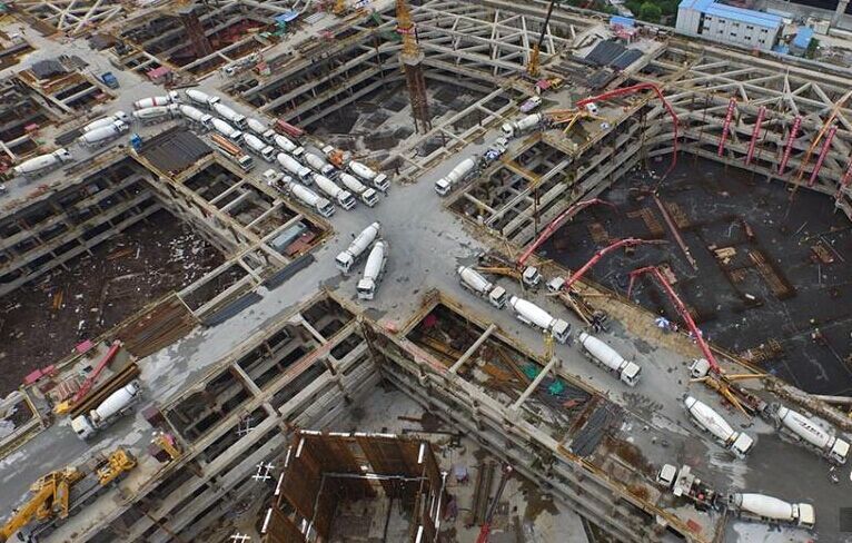 混凝土、泵車、攪拌車