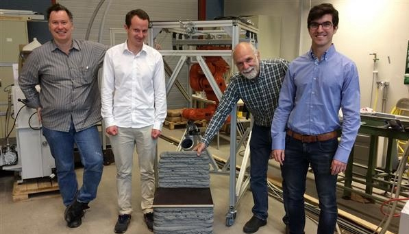 混凝土、混凝土3D打印機(jī) 、可移動混凝土3D打印機(jī) 