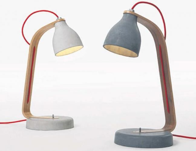 混凝土、Heavy Desk桌燈