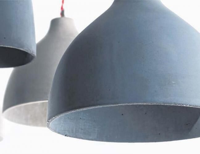 混凝土、Heavy燈罩