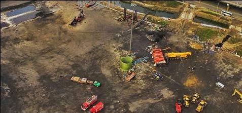 工程機械、天津港