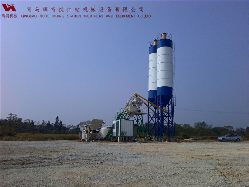 攪拌站HZS35易損件少，維護(hù)簡單，運行費用低