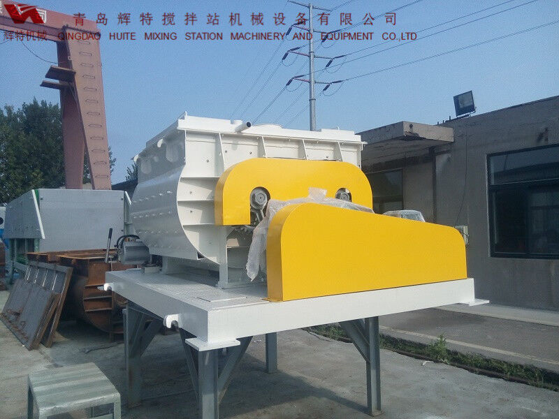 JS750攪拌臂采用偏心式設(shè)計(jì)，延長(zhǎng)使用壽命，青島輝特機(jī)械