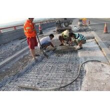 湖北黃岡加油站、服務(wù)區(qū)混凝土微表病害使用快速修補(bǔ)料