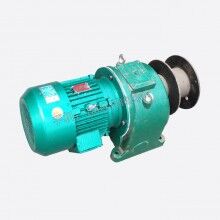 混凝土500攪拌機用5.5kw提升電機減速機 卷揚機齒輪箱 錐形剎車料斗提升箱