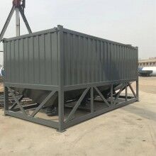 阜新御天龍機械廠 專業(yè)生產(chǎn)臥式水泥倉 移動60噸小型水泥倉設(shè)備