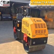 造型新穎！座駕式1噸壓路機(jī) 全液壓雙鋼輪振動(dòng)壓路機(jī) 小型壓路機(jī)