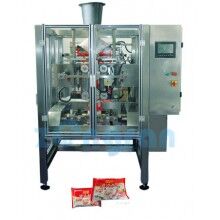 速凍水餃包裝機，速凍魚丸包裝機