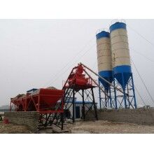 小型節(jié)能型hzs25攪拌站，操作方便