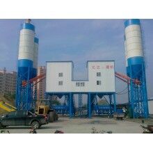 大型HZS120商混攪拌站，水泥攪拌站